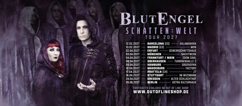 Flyer: Blutengel im Astra Kulturhaus