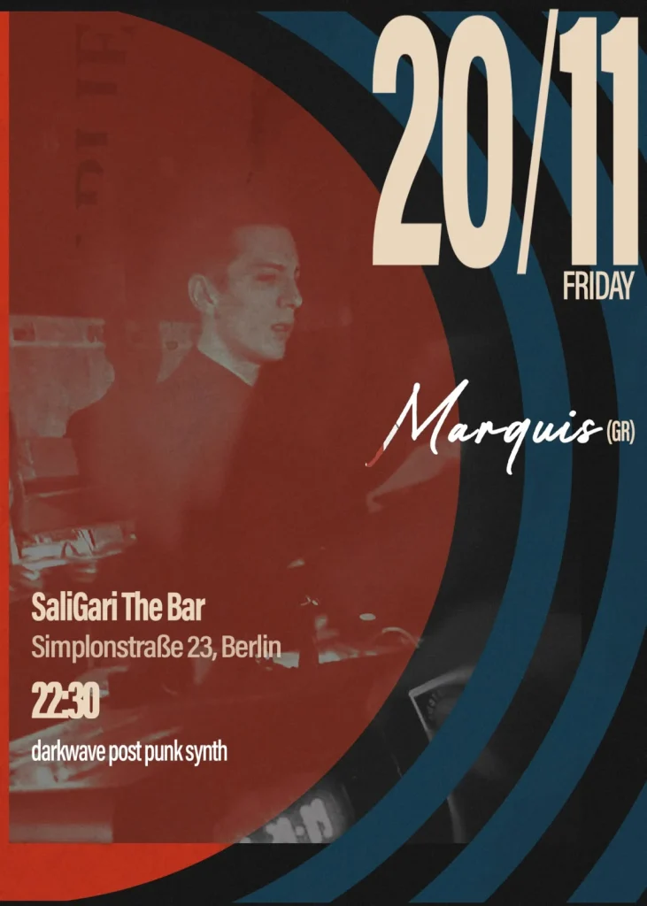 Flyer: Dark Friday im SaliGari Bar