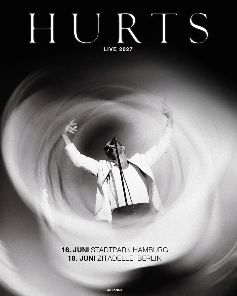 Flyer: HURTS im Zitadelle Spandau