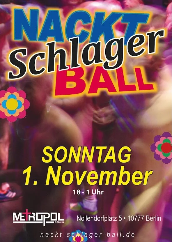 Flyer: Nackt Schlager Ball im Metropol